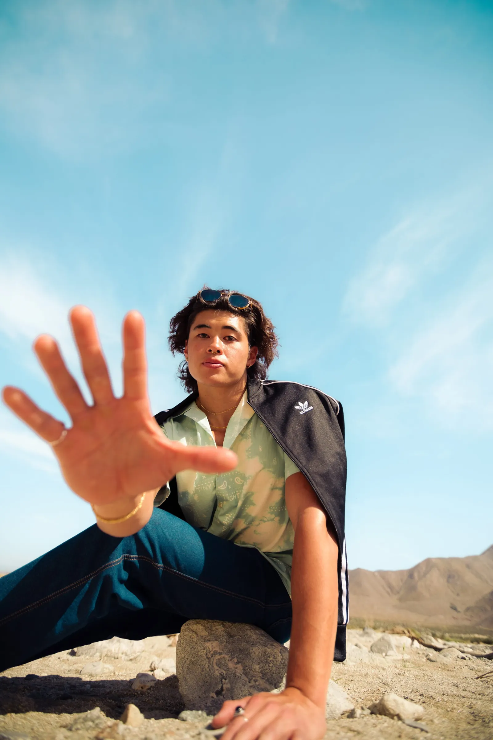 adidas Originals, Coachella, out in the desert: a frame from the film
