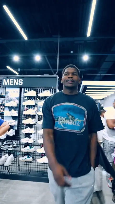 JD Sports, a frame from the store opening film