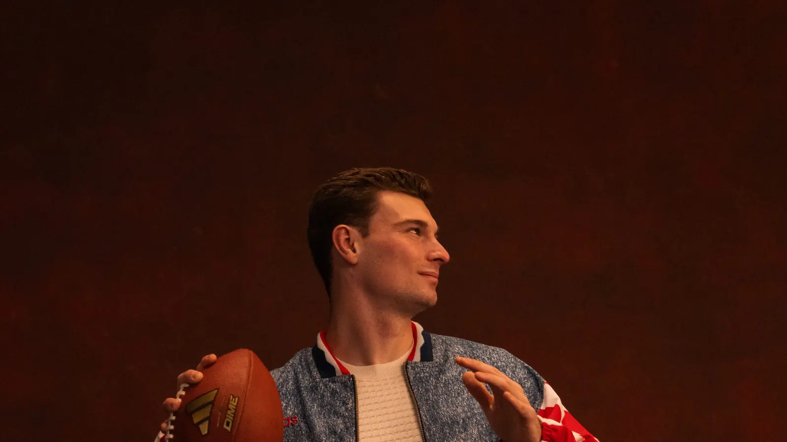Fernando Mendoza for adidas, Super Bowl week