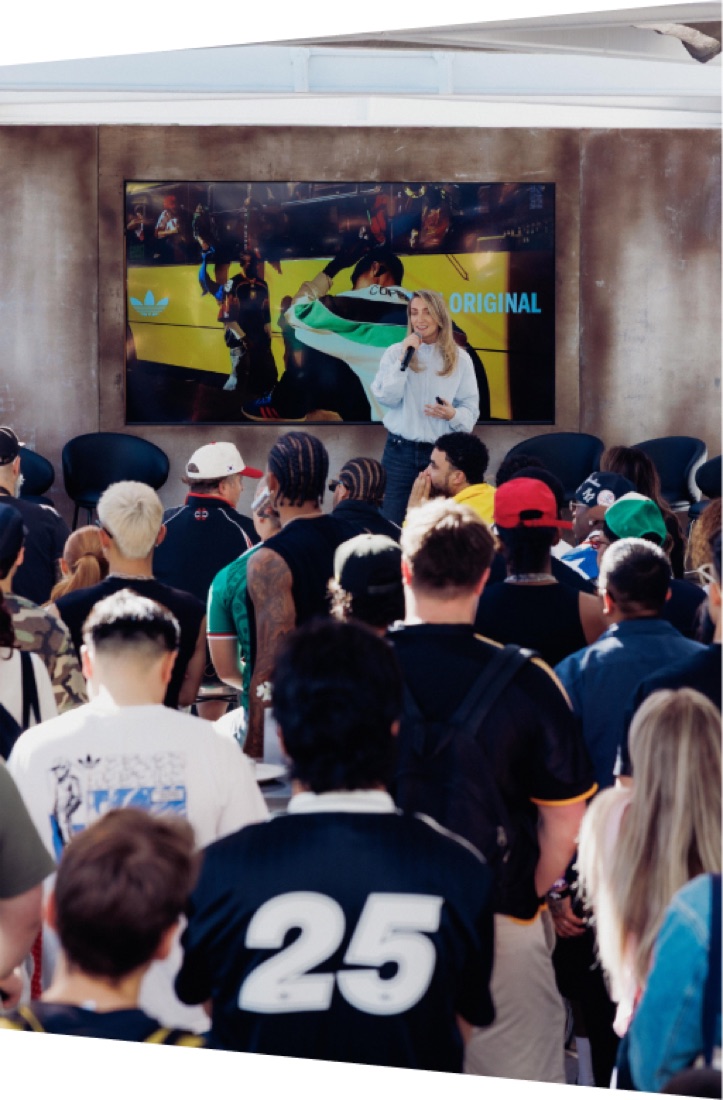 Live adidas Originals brand activation