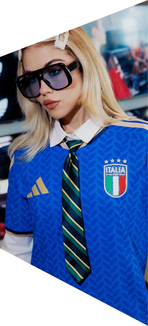 Talent styled in adidas World Cup kit