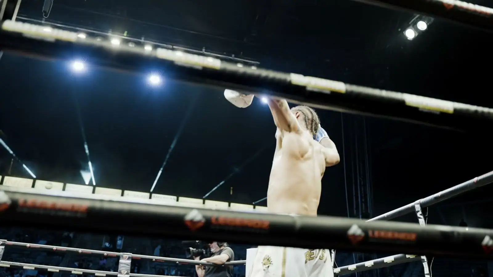 Fight week, frame from the WBC film