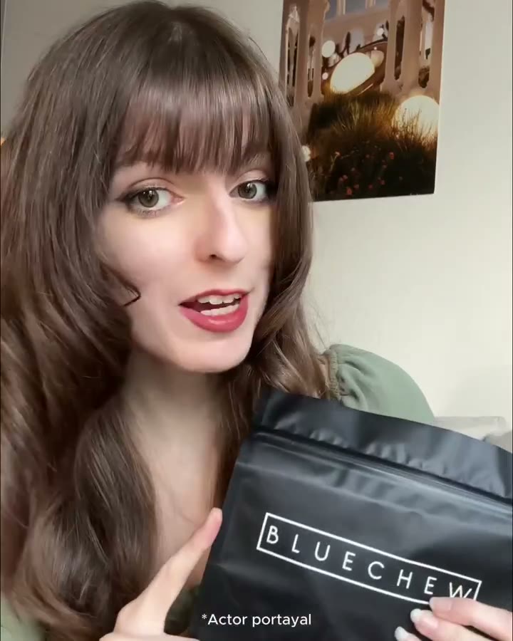 BlueChew UGC video still, Send This to Him