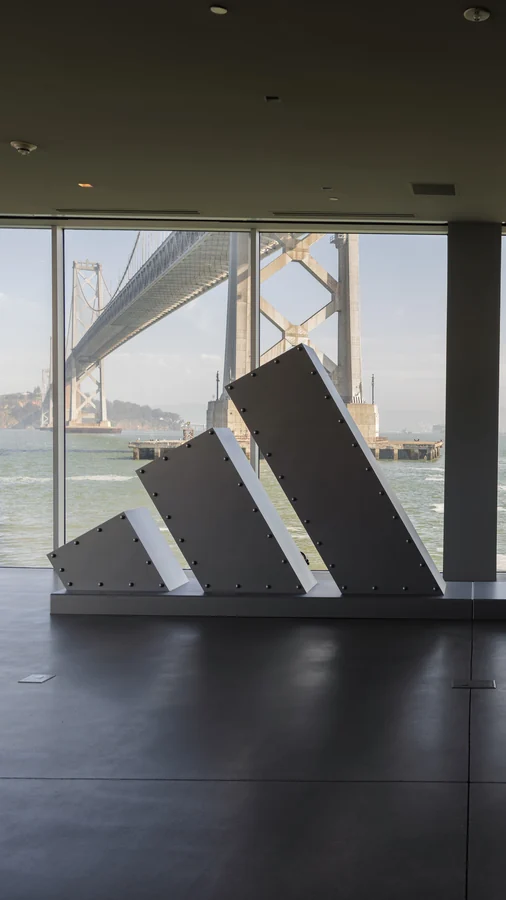 adidas Super Bowl activation, 3-Stripes sculpture fabrication and install