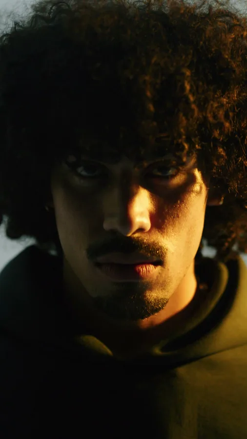 Nike apparel campaign, golden-hour close-up