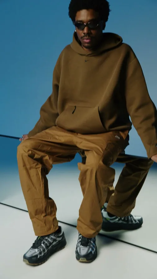 Nike apparel campaign, studio portrait