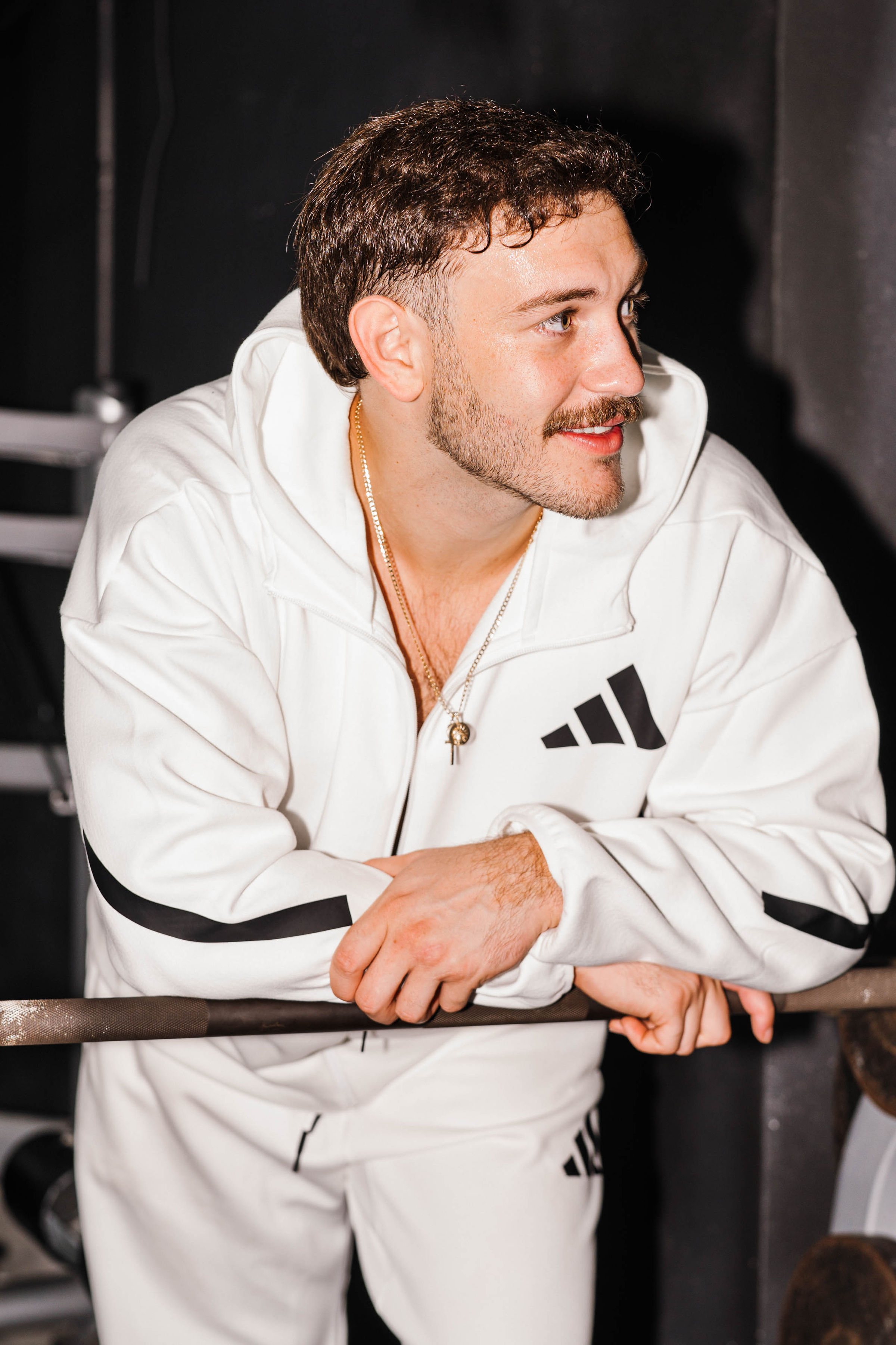 adidas campaign still, gym set